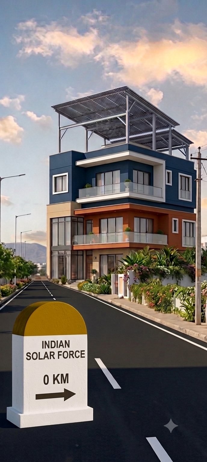 A completed rooftop system