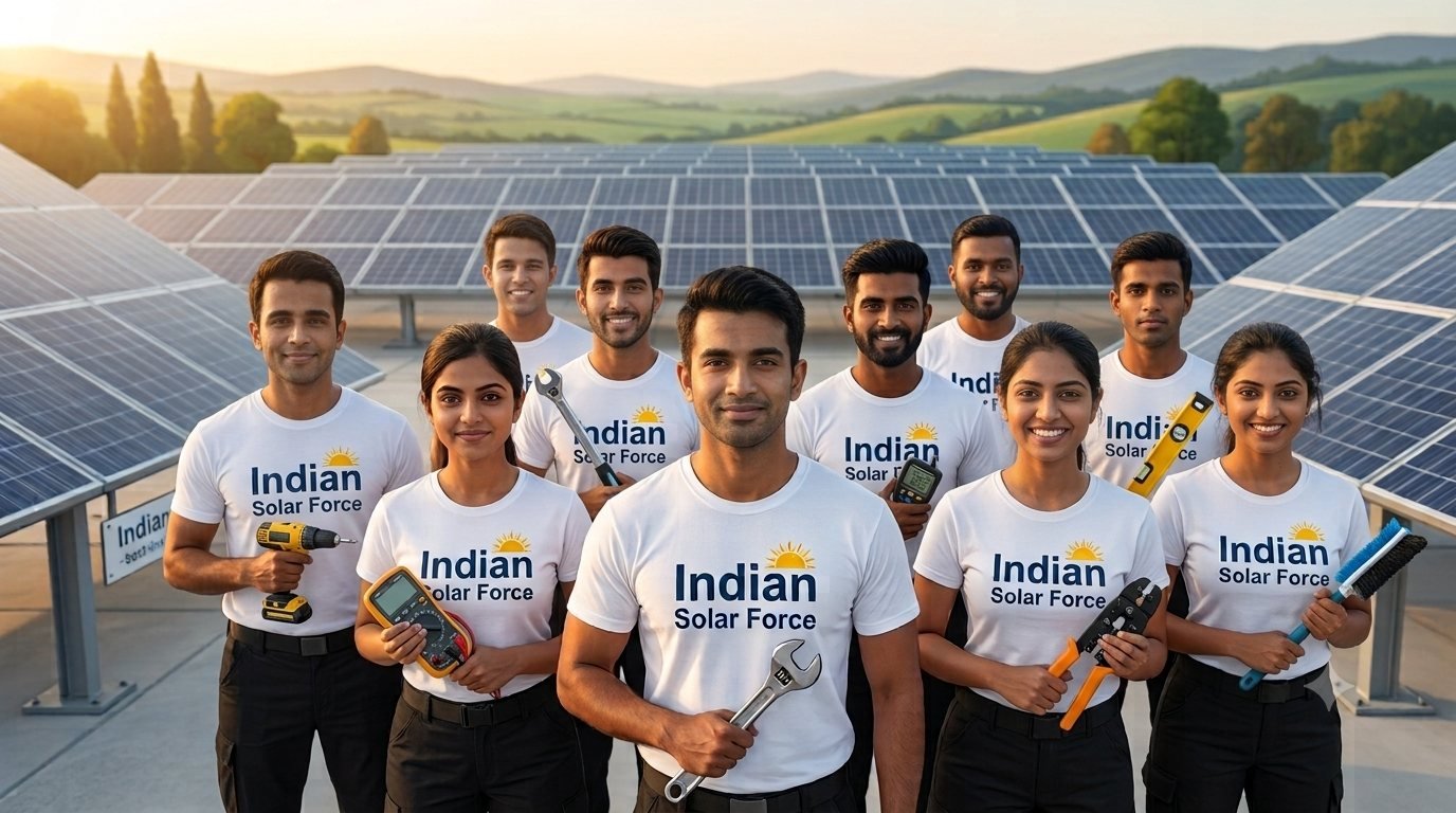 The ISF installation team